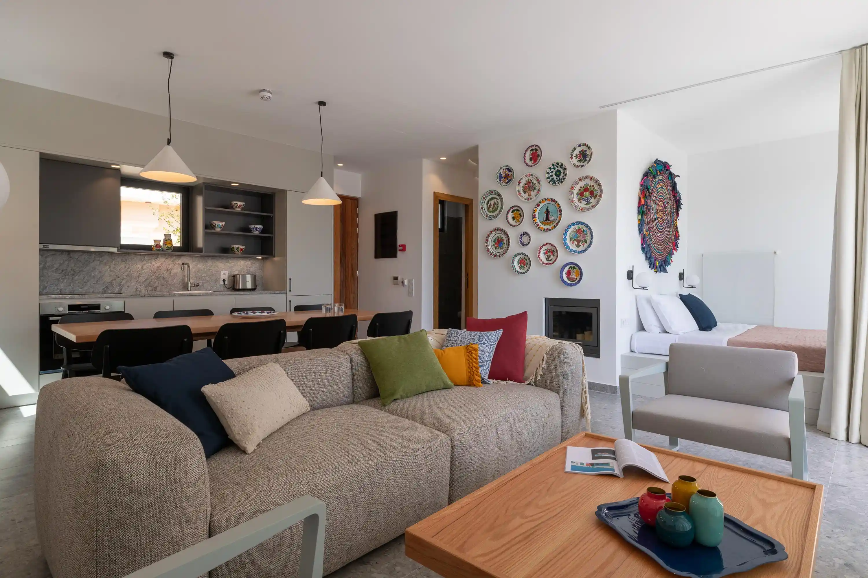 Contemporary interiors and shared facilities